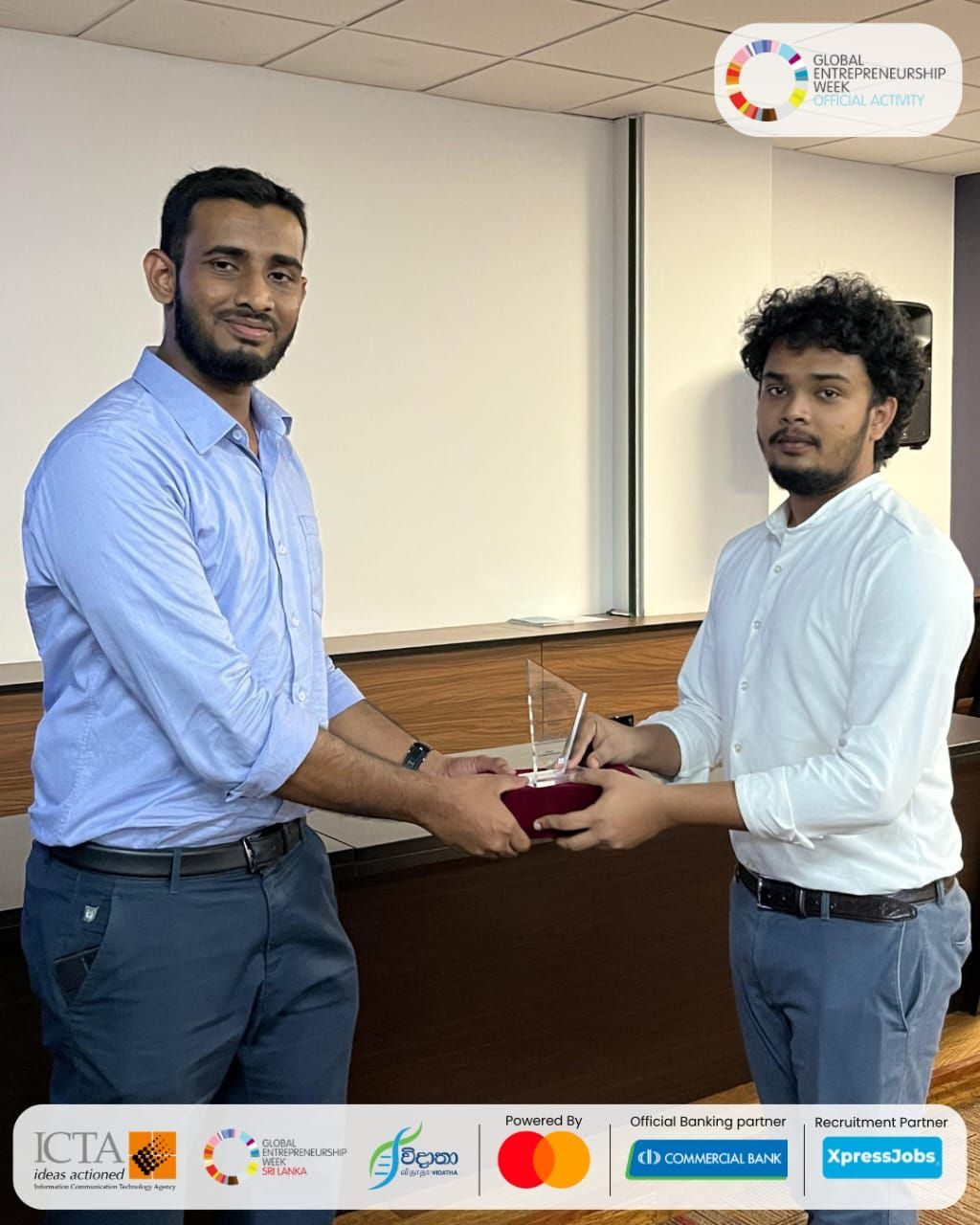 Cocoon recognised at an ICTA event