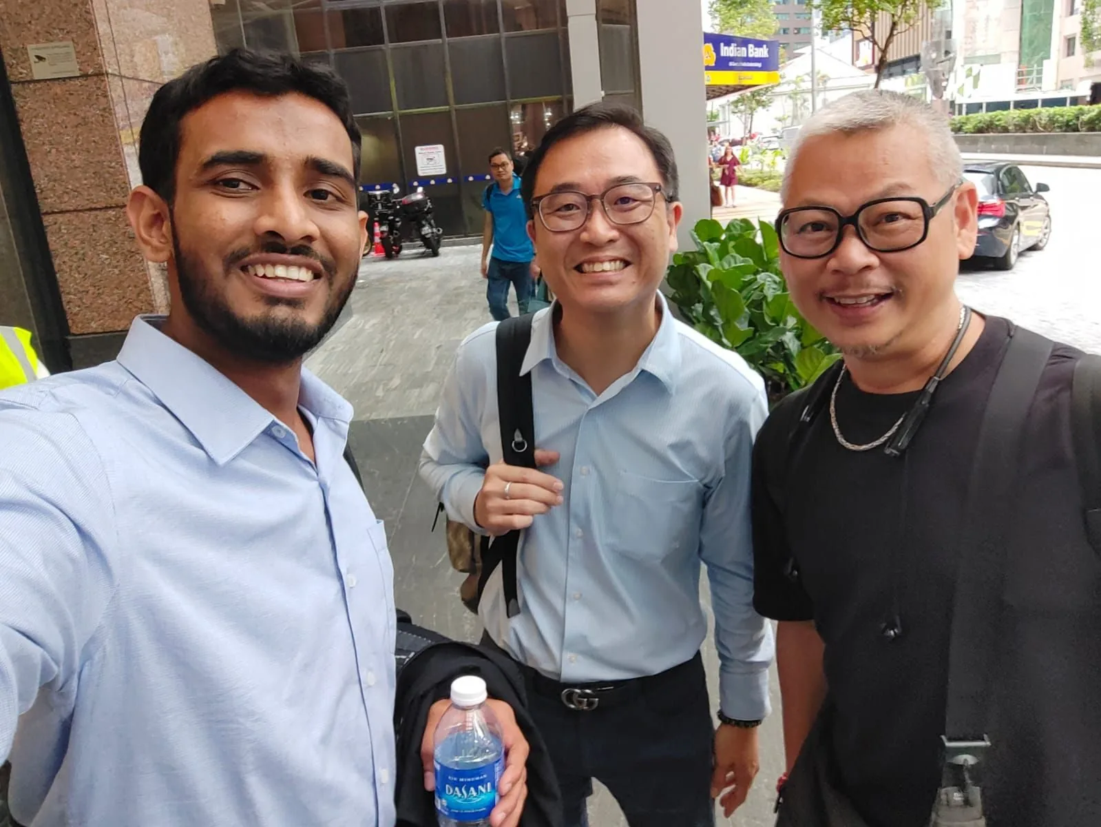 Wrapping up the day with the SAIA team in Singapore