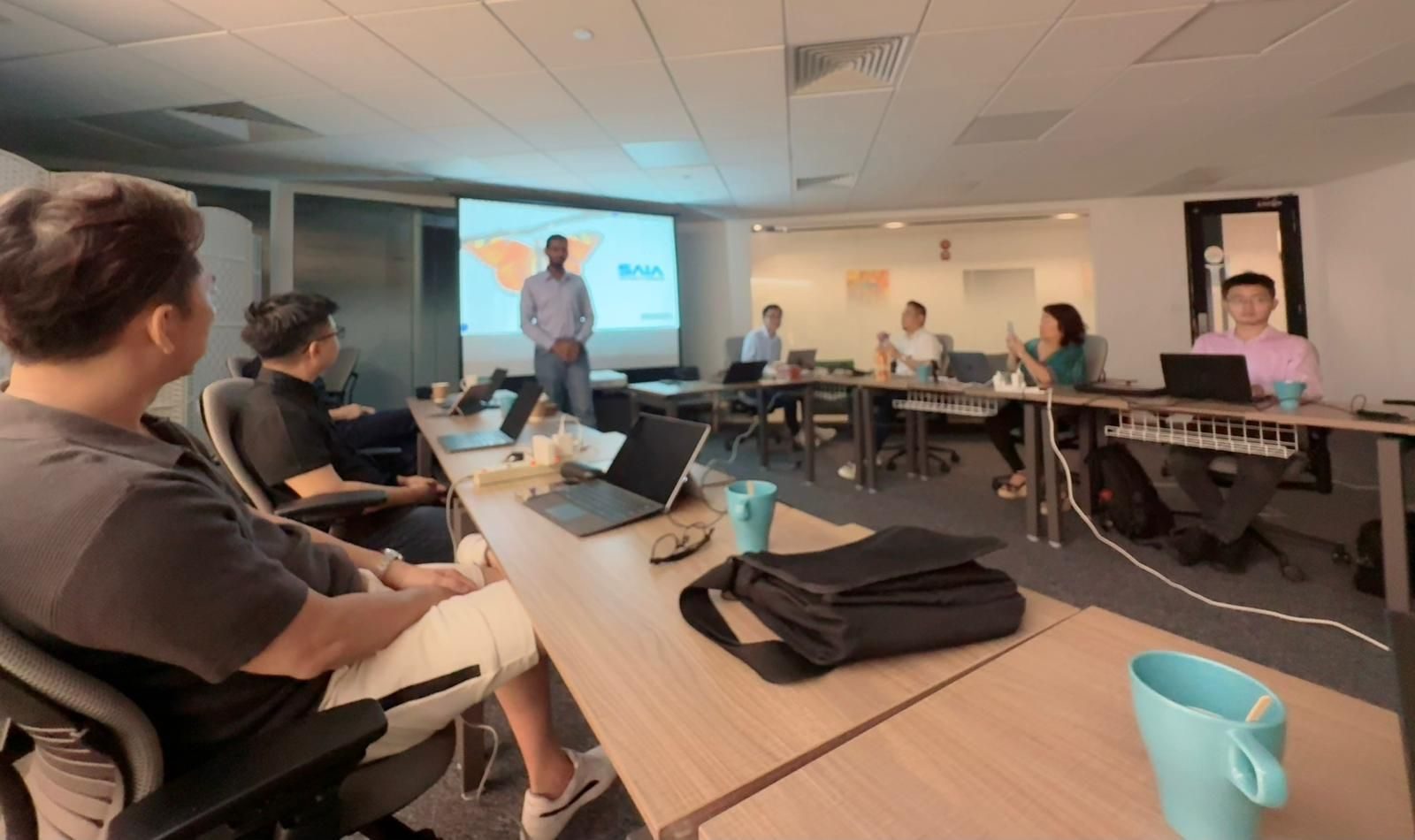 Singapore AI Association x Cocoon workshop in session